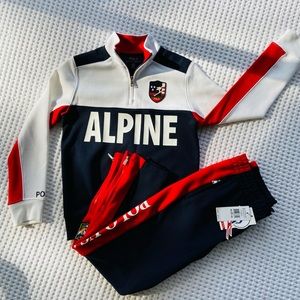 Boys Polo Ralph Lauren Jogger Set M 10/12